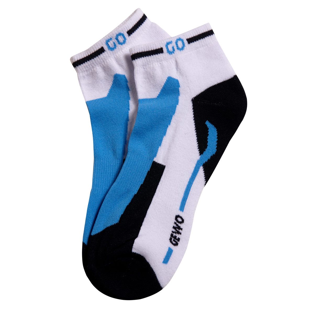 Gewo Short Socks Flex III white/blue