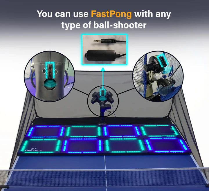 Système d'entraînement de tennis de table FastPong ((FP01)) (modèle d'exposition)