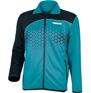Tibhar Tracksuitjacket Game turquoise/navy