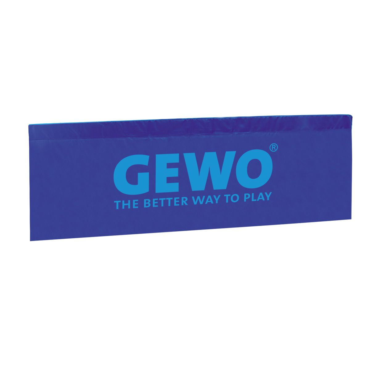 Gewo Speelveldomrandingsdoek Smart 2.33mtr x 73cm. blauw