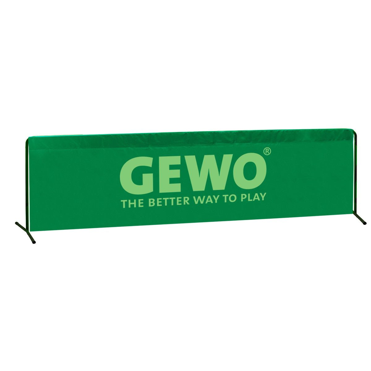 Gewo Speelveldomranding Smart 2.33mtr x 73cm. groen 10 stuks (2 zijdig)