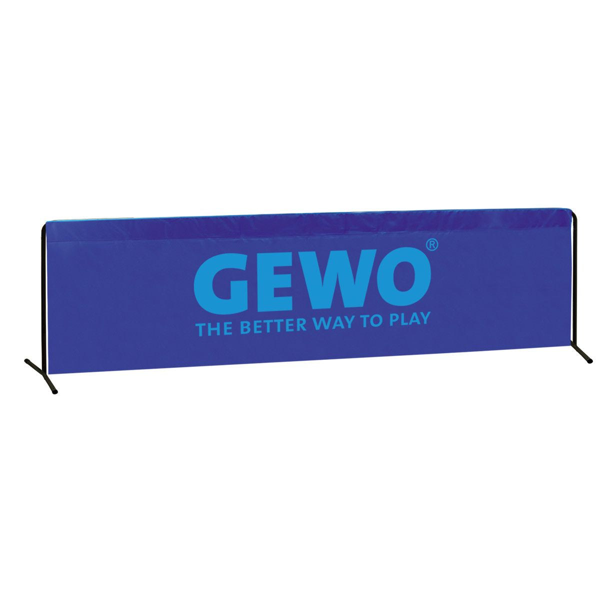 Gewo Speelveldomranding Smart 2.33mtr x 73cm. blauw 10 stuks (2 zijdig)