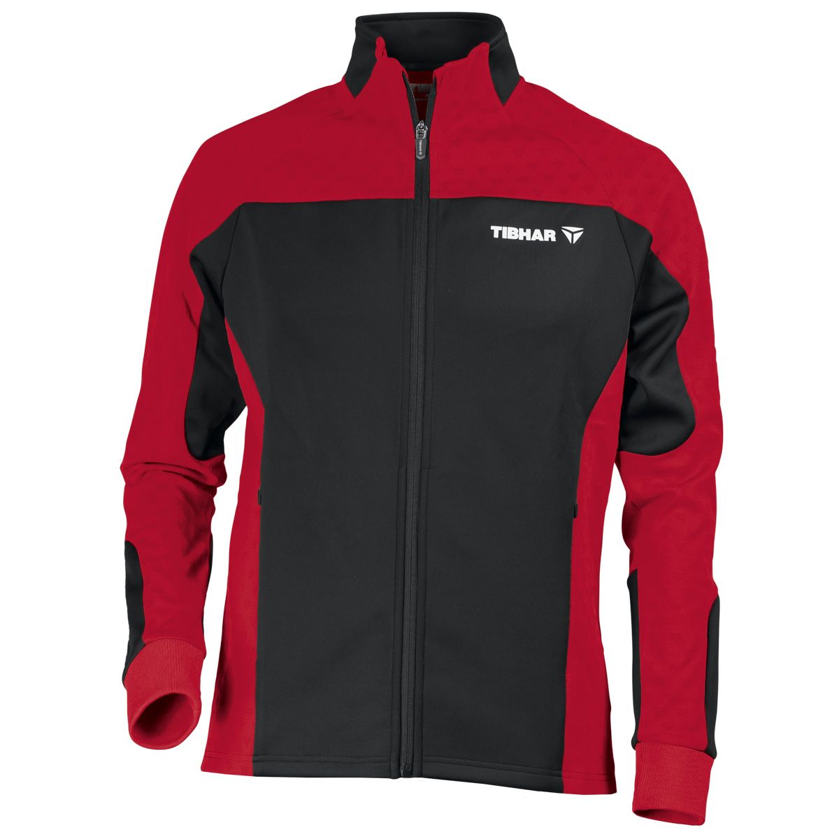 Tibhar Tracksuitjacket Trend black/red