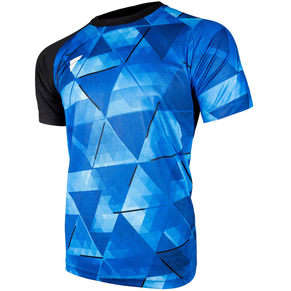 Victas T-Shirt 227 blue/black