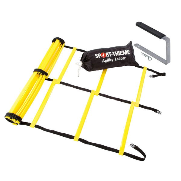 Gewo Coordination ladder "Agillity"Double-ladder 8m black/yellow