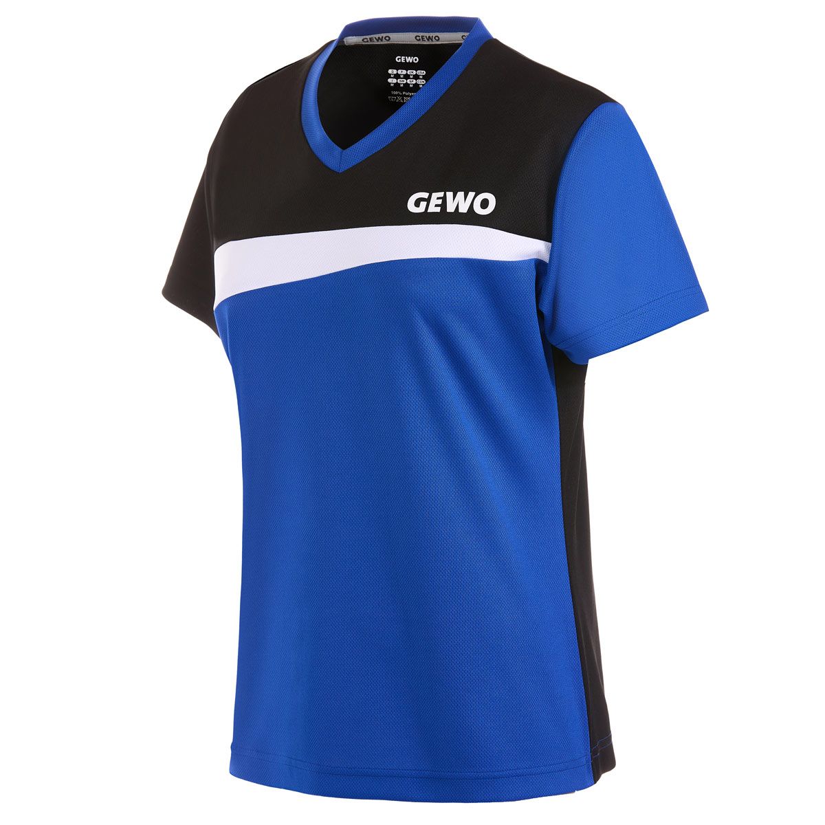 Gewo shirt Fondi II Lady royal/zwart