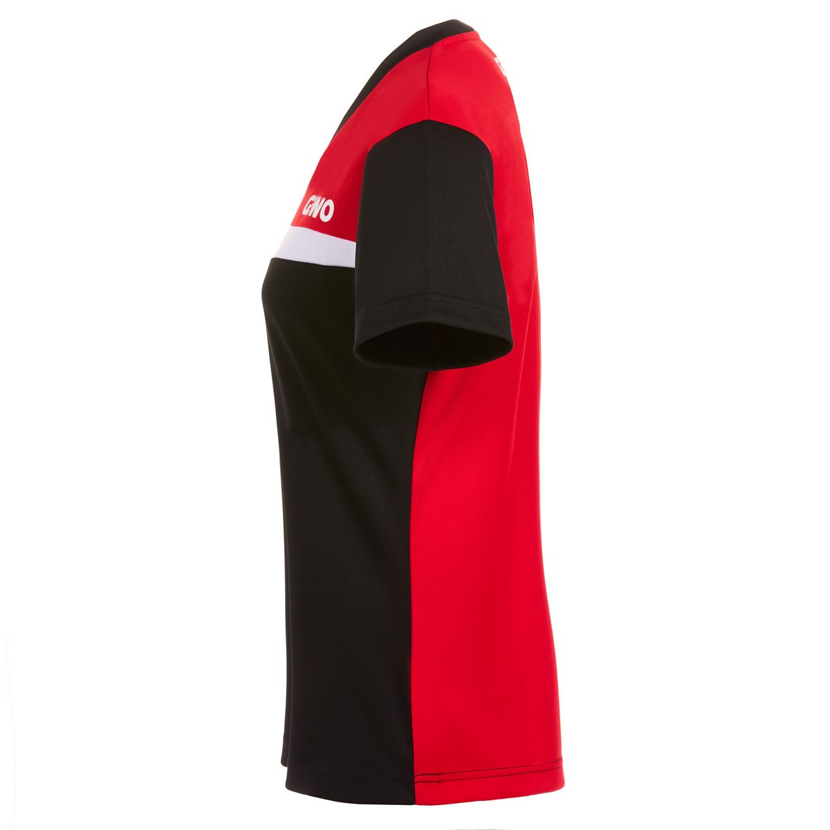 Gewo shirt Fondi IV Lady zwart/rood