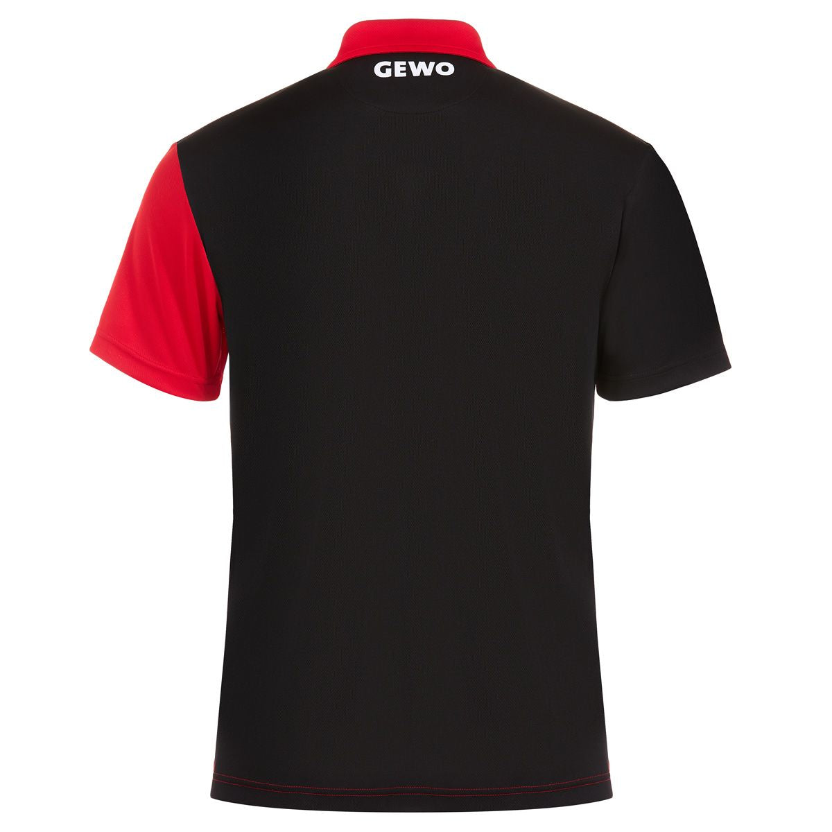 Gewo shirt Fondi III Katoen rood/zwart