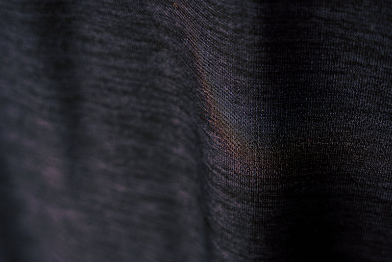 Andro Shirt Melange Alpha noir