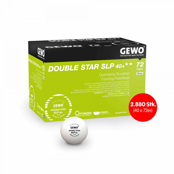 Gewo Balls Ultra SLP 40+*** 10x 72 white