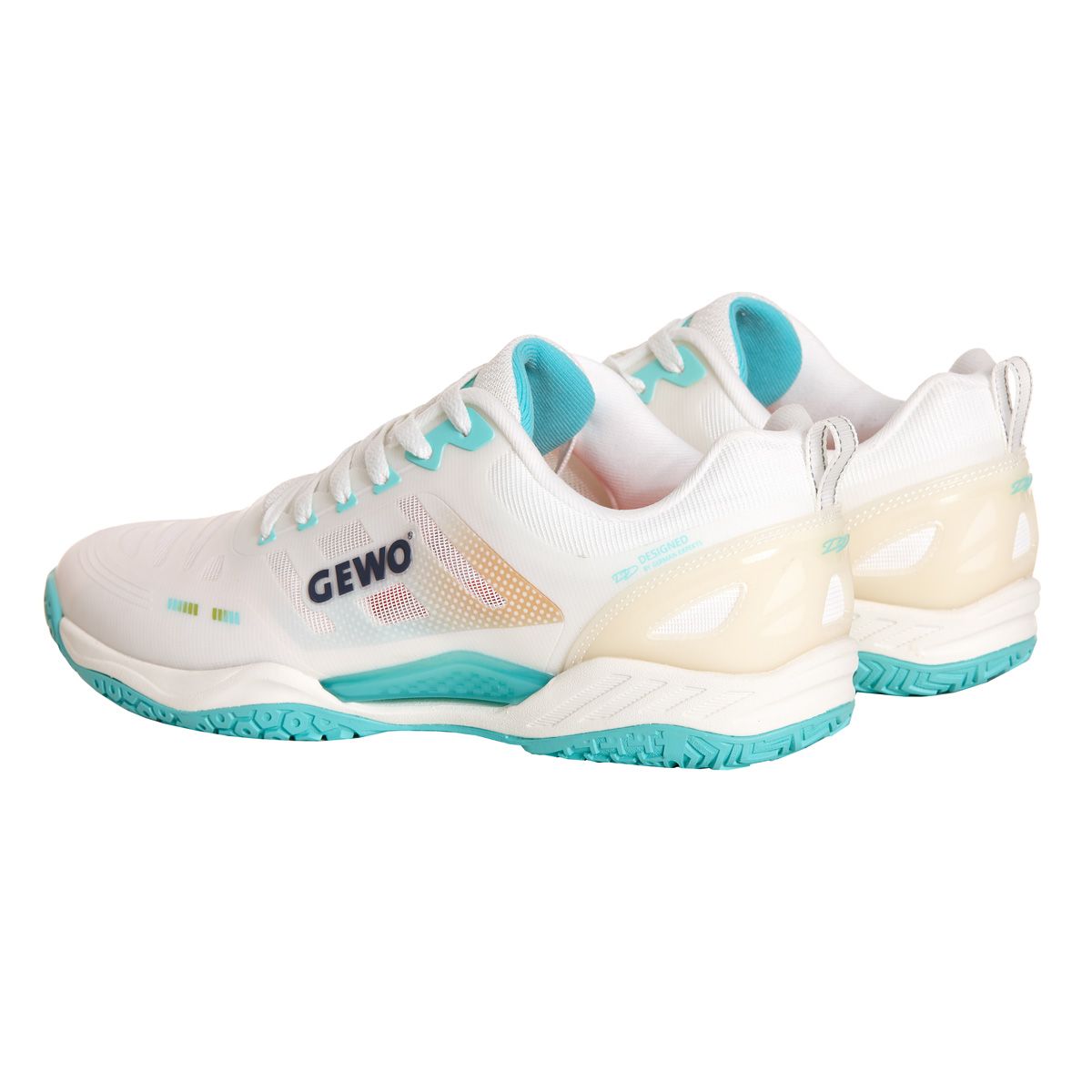 Gewo schoenen Ultra Force Pro  wit/mint groen