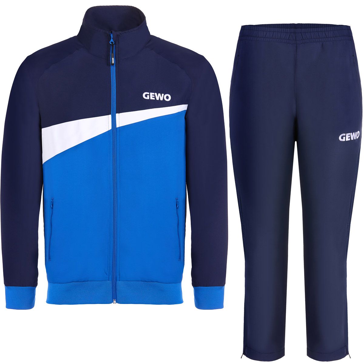 Gewo Trainingspak Fondi II marine/royalblauw