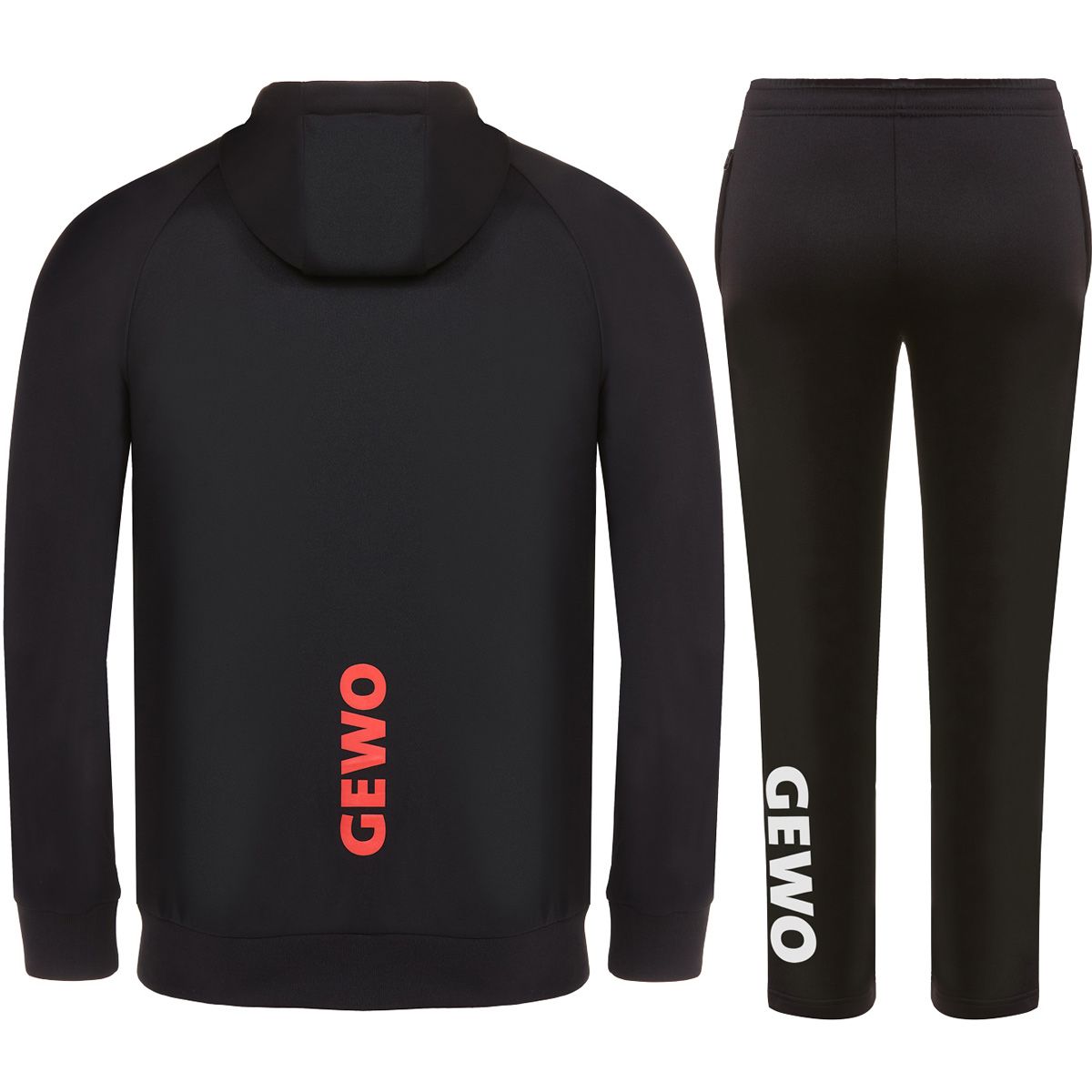 Gewo Trainingspak Ponza I zwart/rood