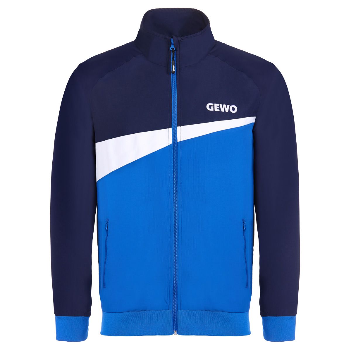 Gewo Trainingsjack Fondi II marine/royalblauw