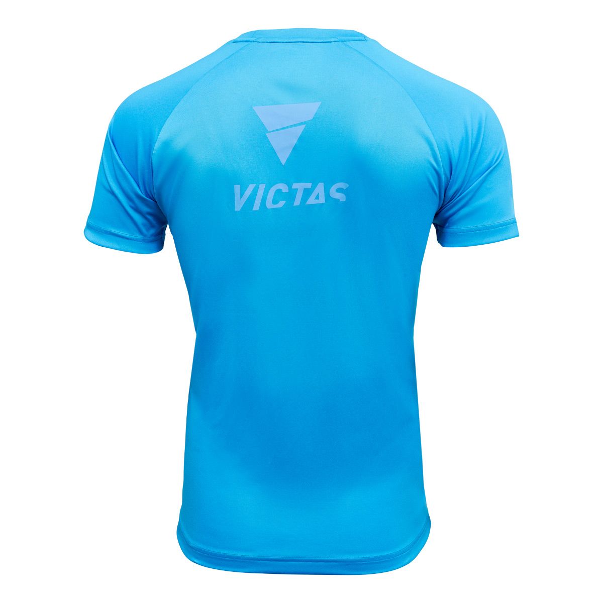 Victas T-Shirt V-Tshirt Training light blue