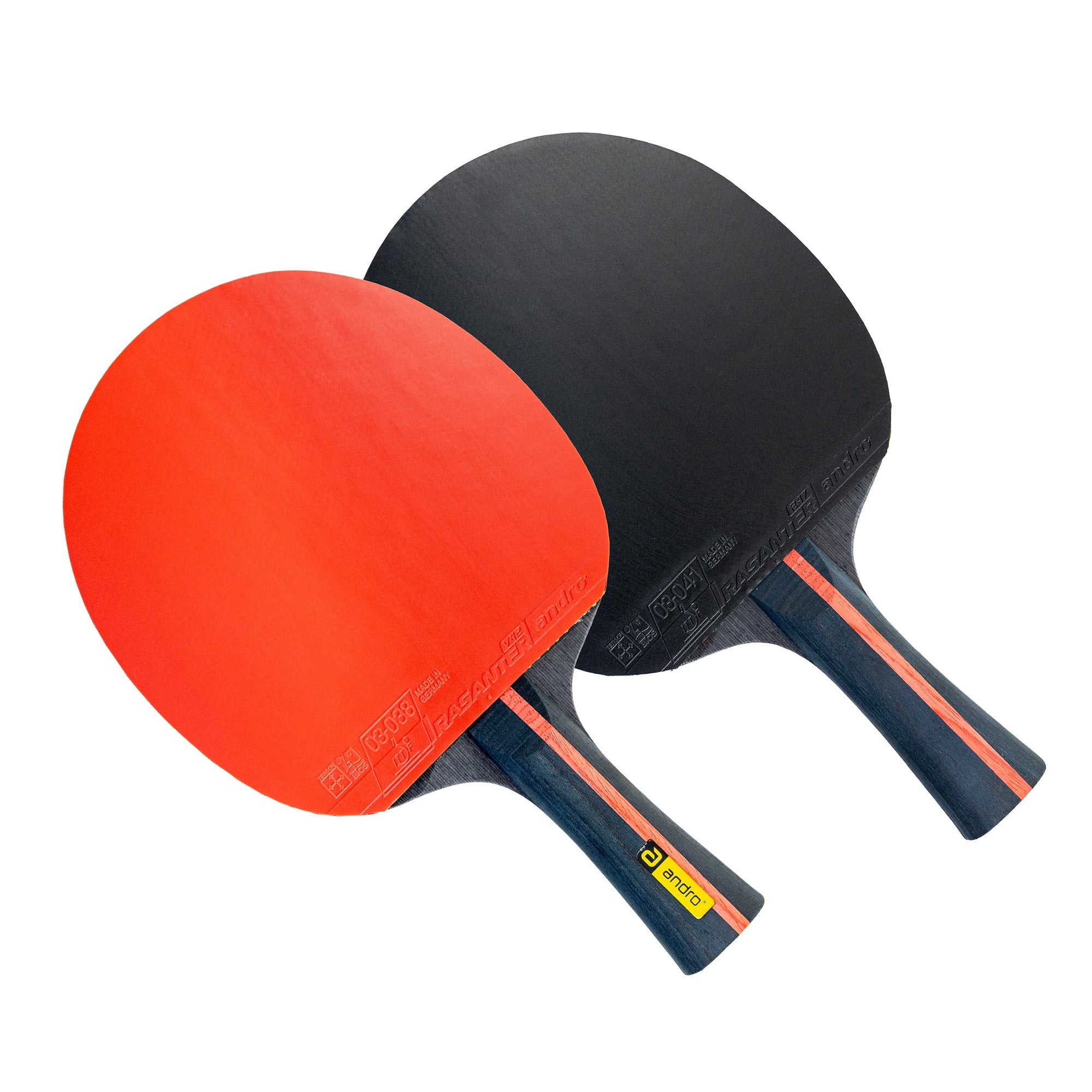 Andro Bat Inizio Off KBS II rood/zwart holrond