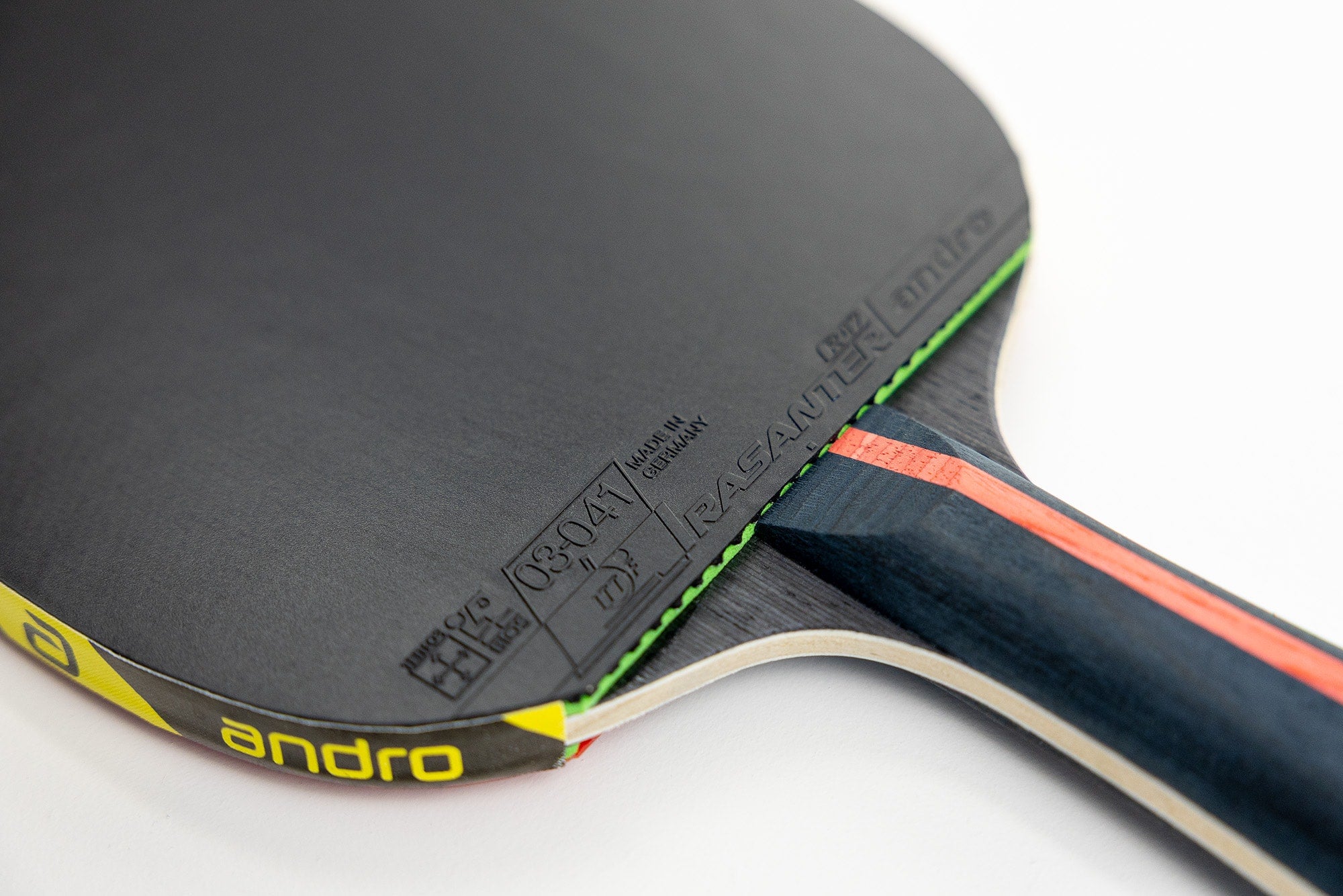 Andro Bat Inizio Off KBS II rood/zwart holrond