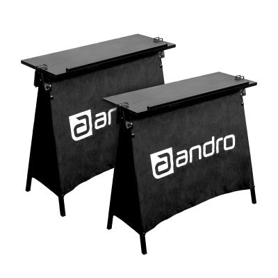 Andro Umpire Table Club Set of 2 noir/blanc