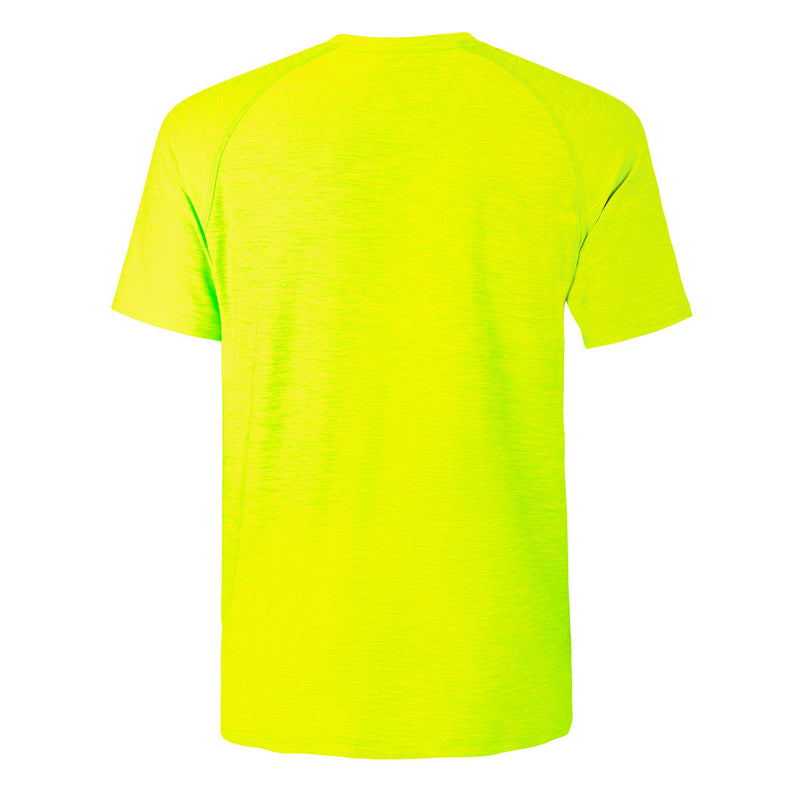 Andro Shirt Melange Alpha neon geel