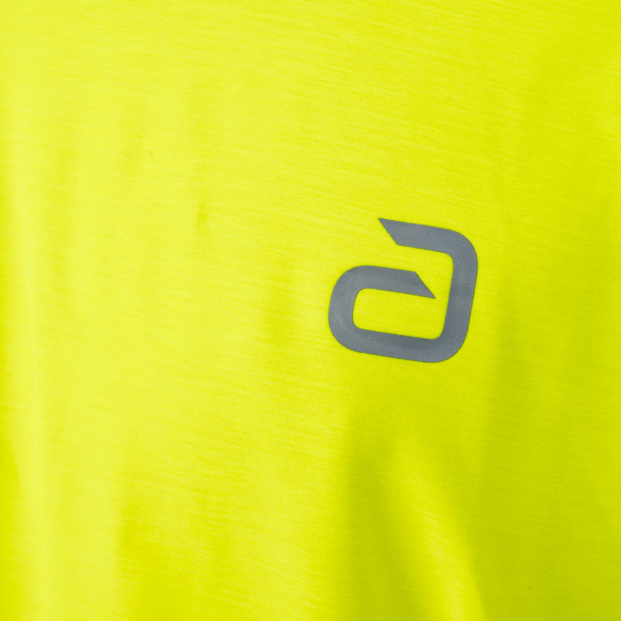 Andro Shirt Melange Alpha neon geel