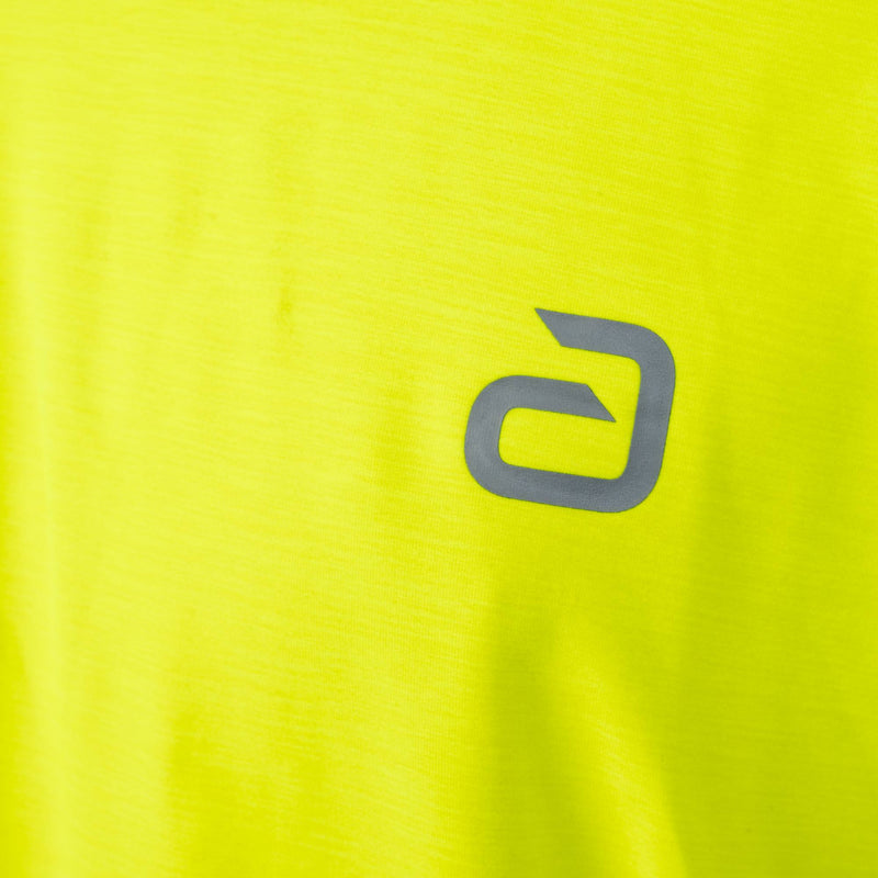 Andro Shirt Melange Alpha neon geel