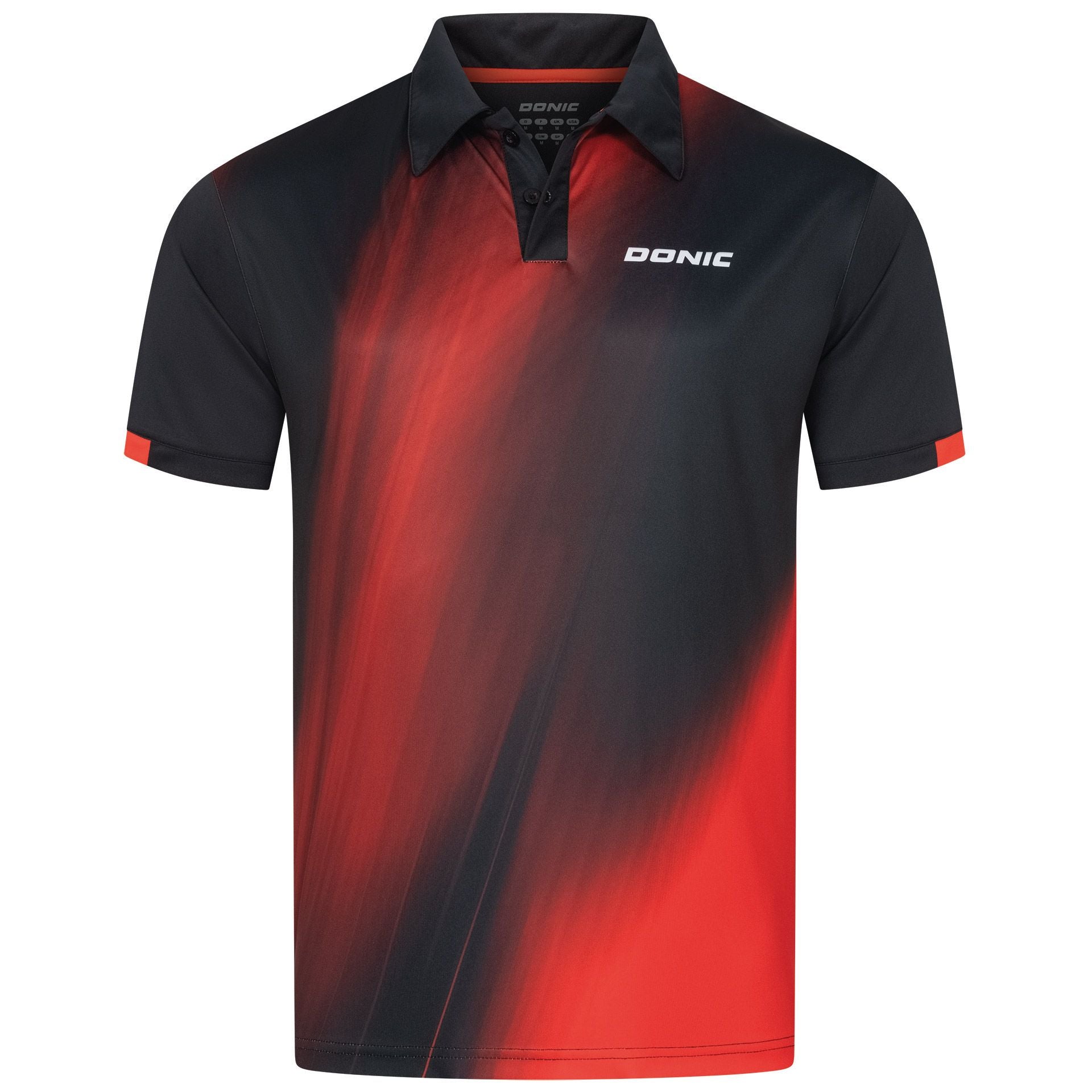 Donic shirt Fire Junior zwart/rood