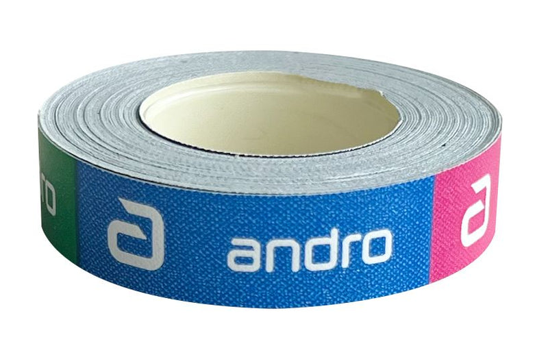 Andro Edge Tape Colors 12mm 5m green/blue/pink