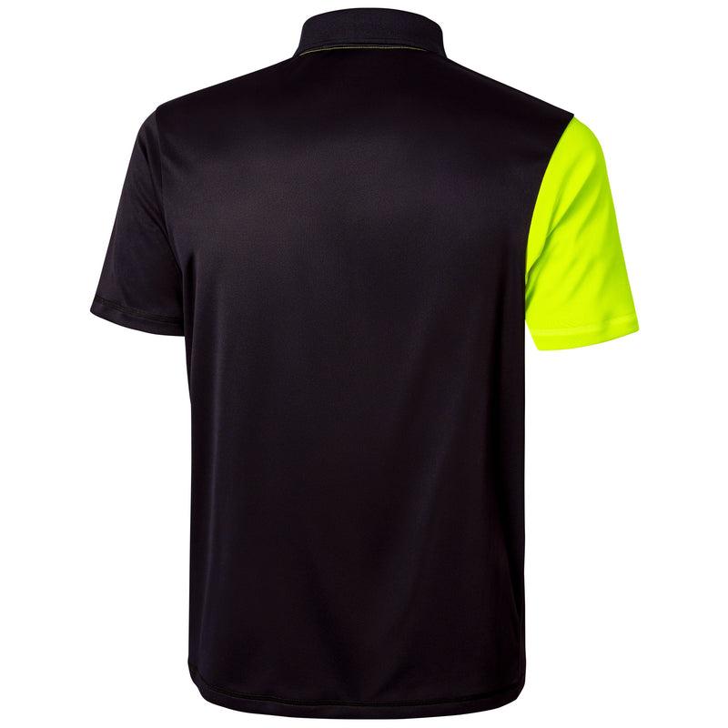 Andro Shirt Lavor noir/jaune