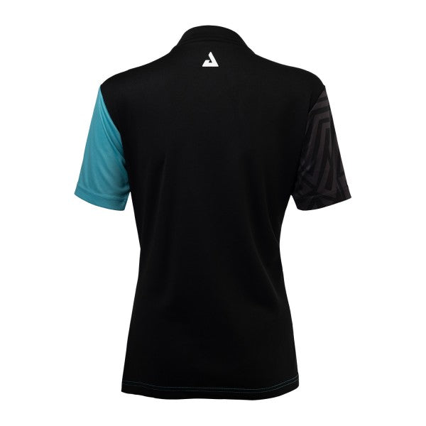 Joola shirt Synergy Lady turquoise/zwart