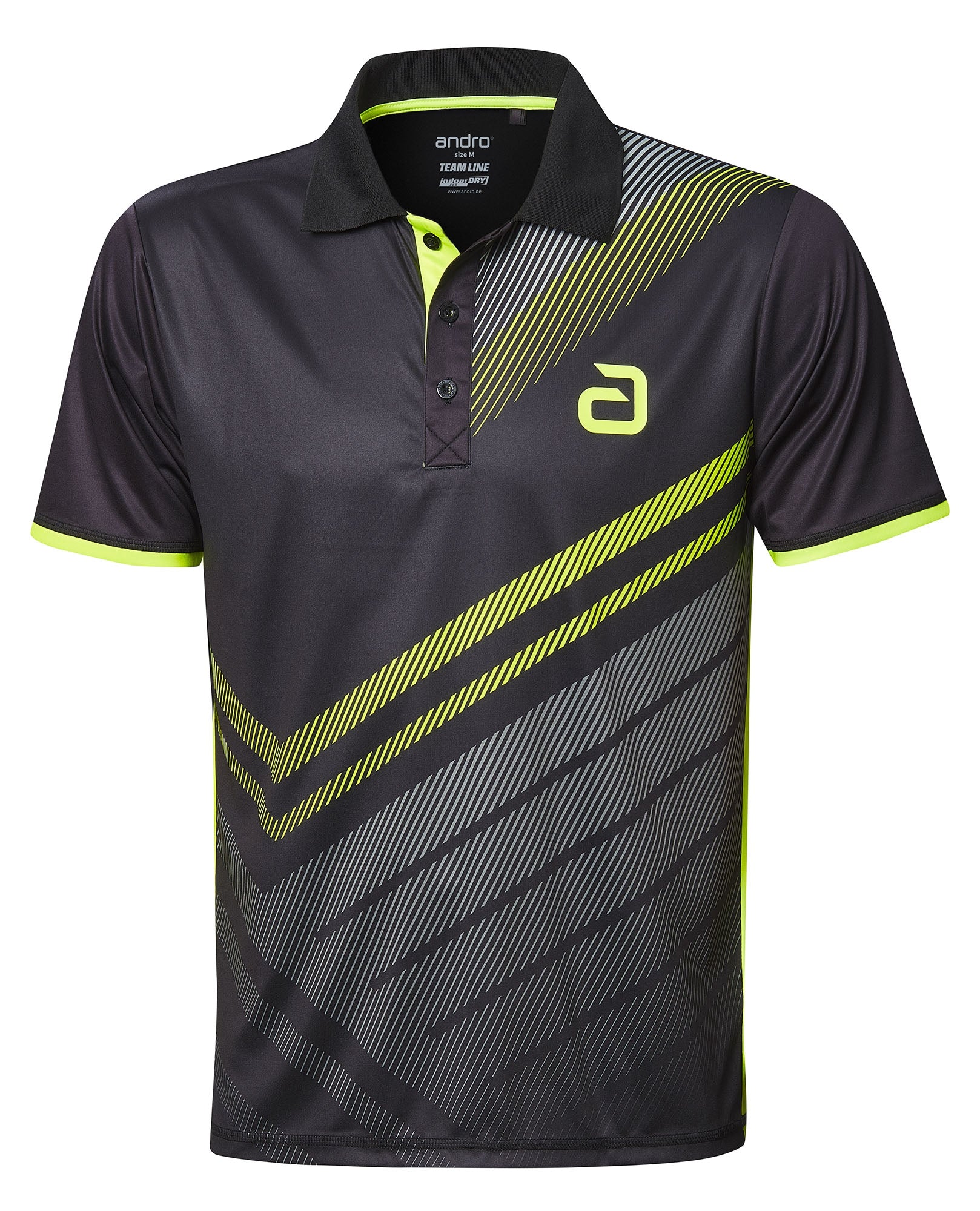 Andro Shirt Liska noir/jaune