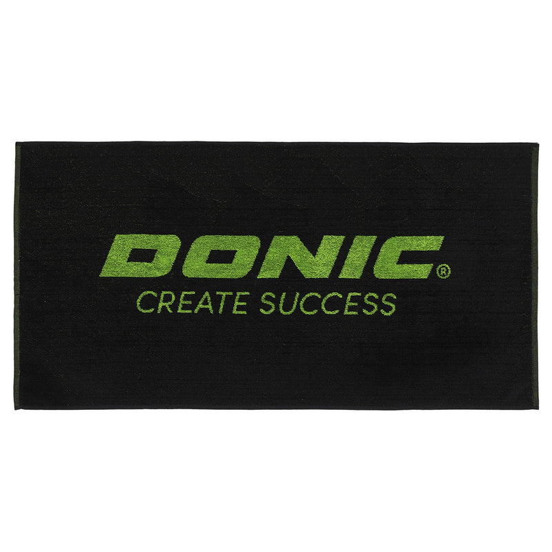 Donic Handdoek Trix zwart/limegroen