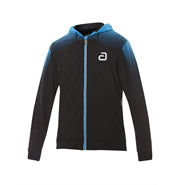 Andro Trainingsjack Salivan zwart/blauw