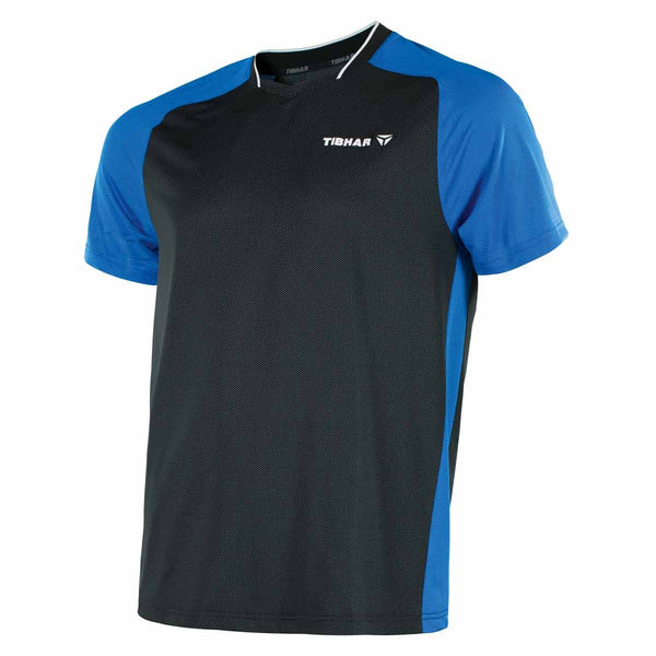 Tibhar T-shirt Pro zwart/blauw