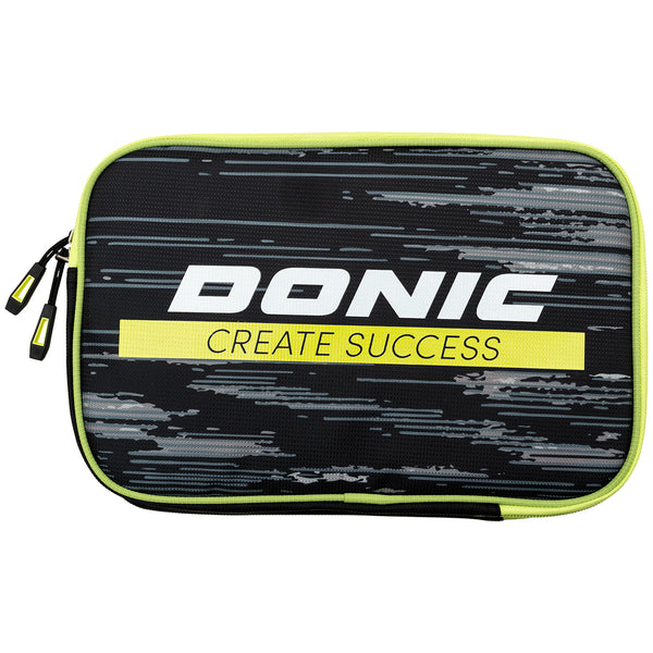 Donic Double bat cover POP noir/lime