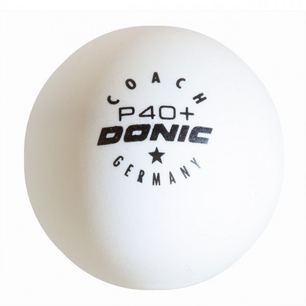 Donic Ball Coach P40+ *blanc (120)