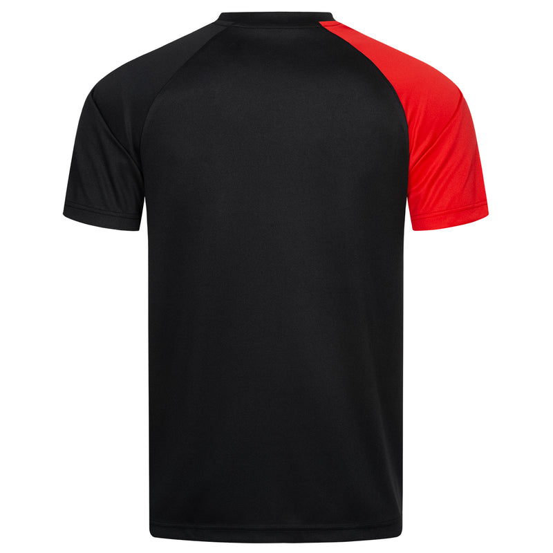 Donic T-Shirt Peak zwart/rood